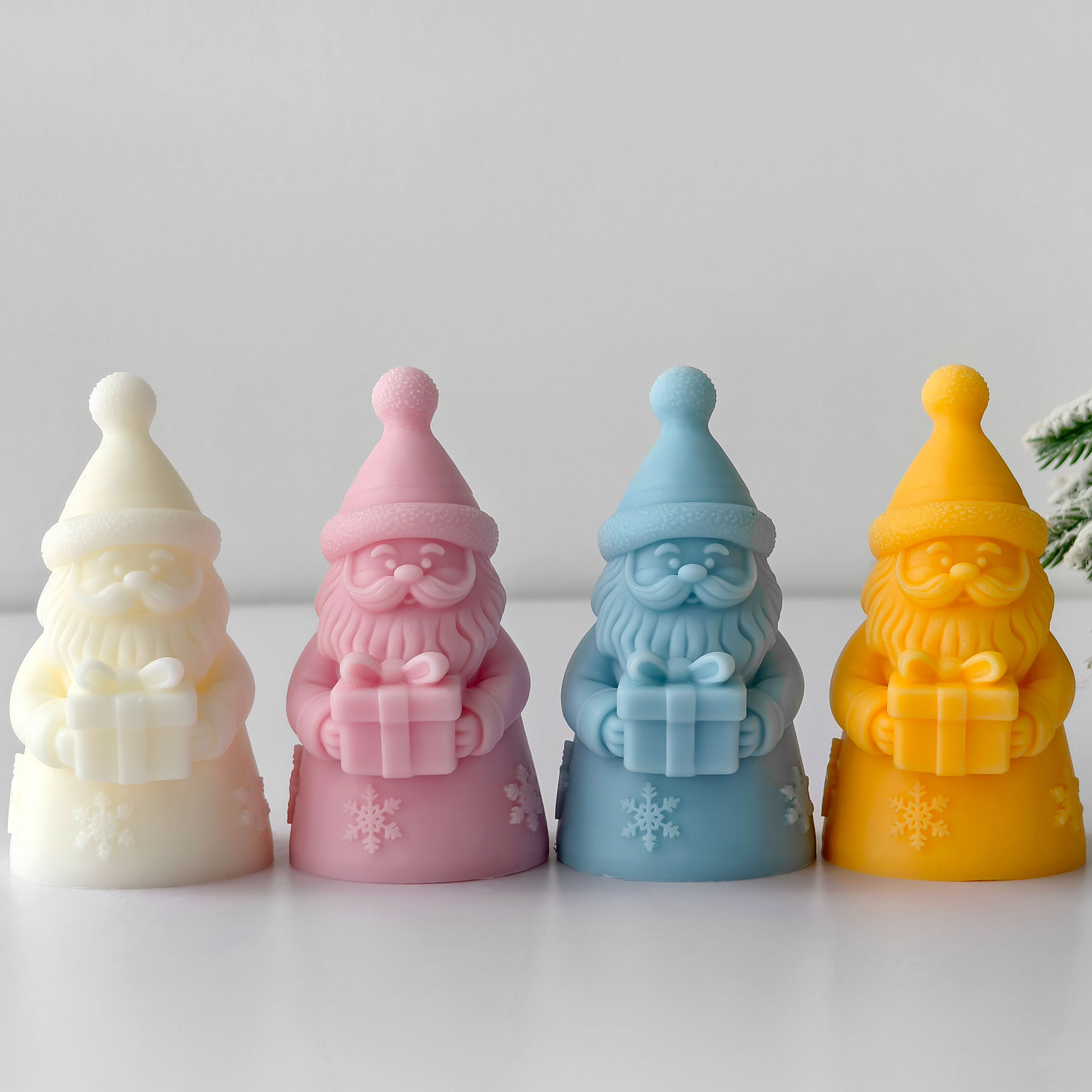 Santa Claus Gift Box Silicone  - Candle Making Supplies For Beginners ulasan dan harga