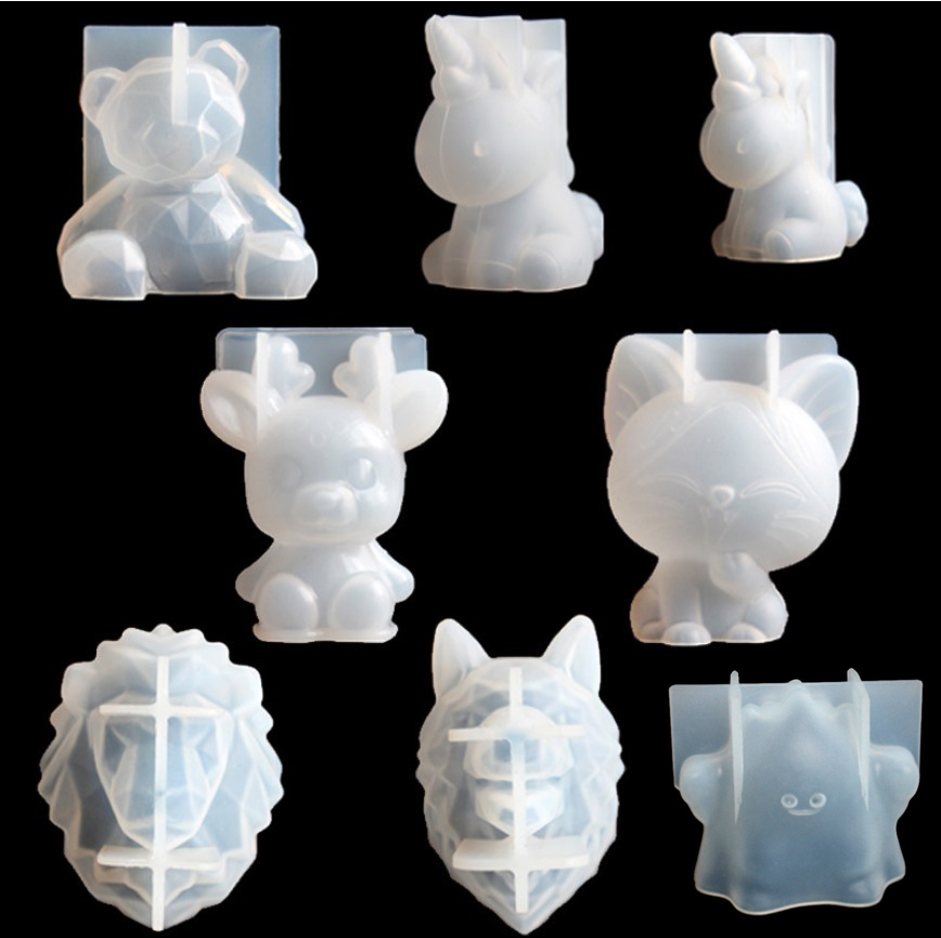 Transparent Unicorn Silicone E - Candle Making Supplies For Beginners ulasan dan harga