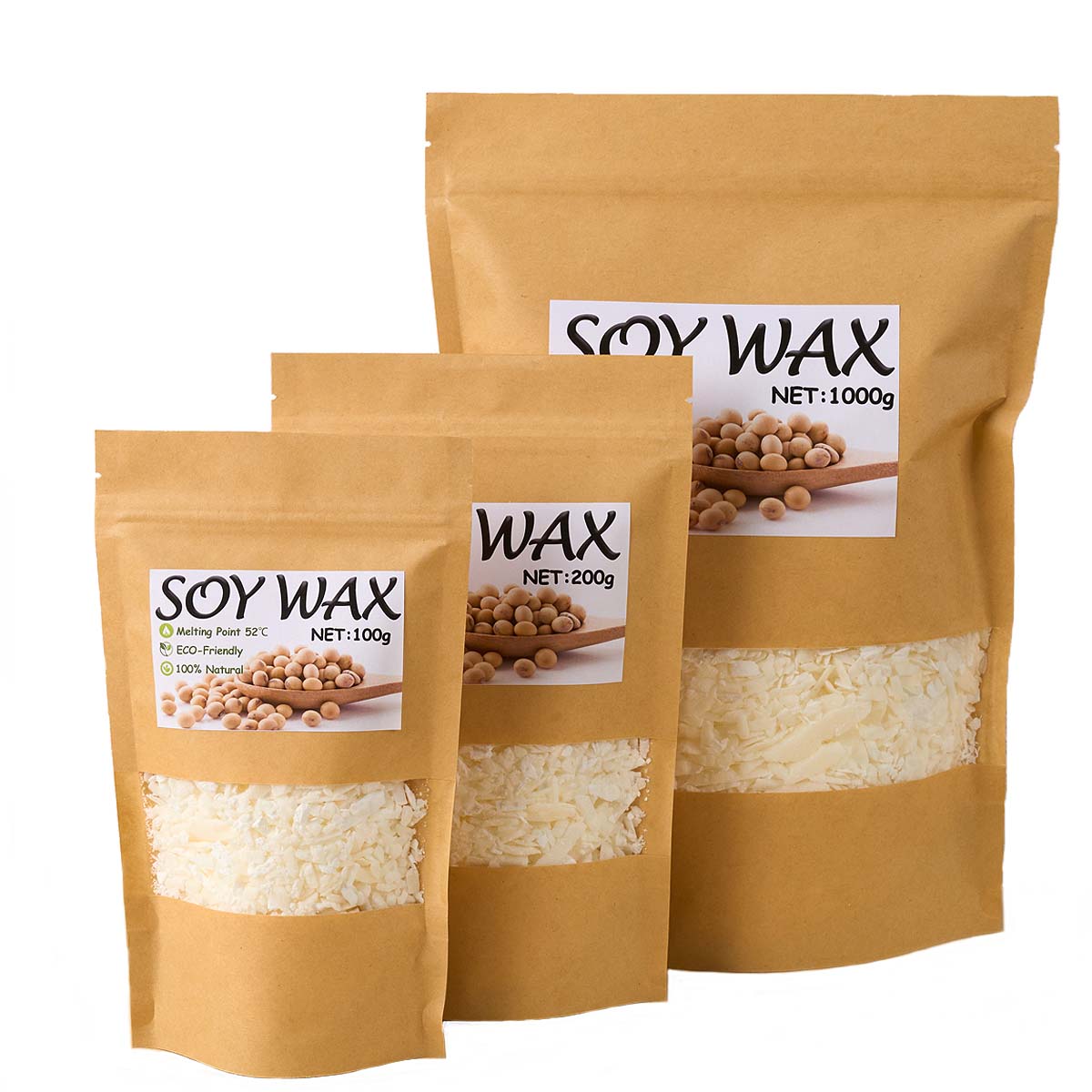 1 Pounds Pure White Soy Wax Fo - Candle Making Supplies For Beginners ulasan dan harga