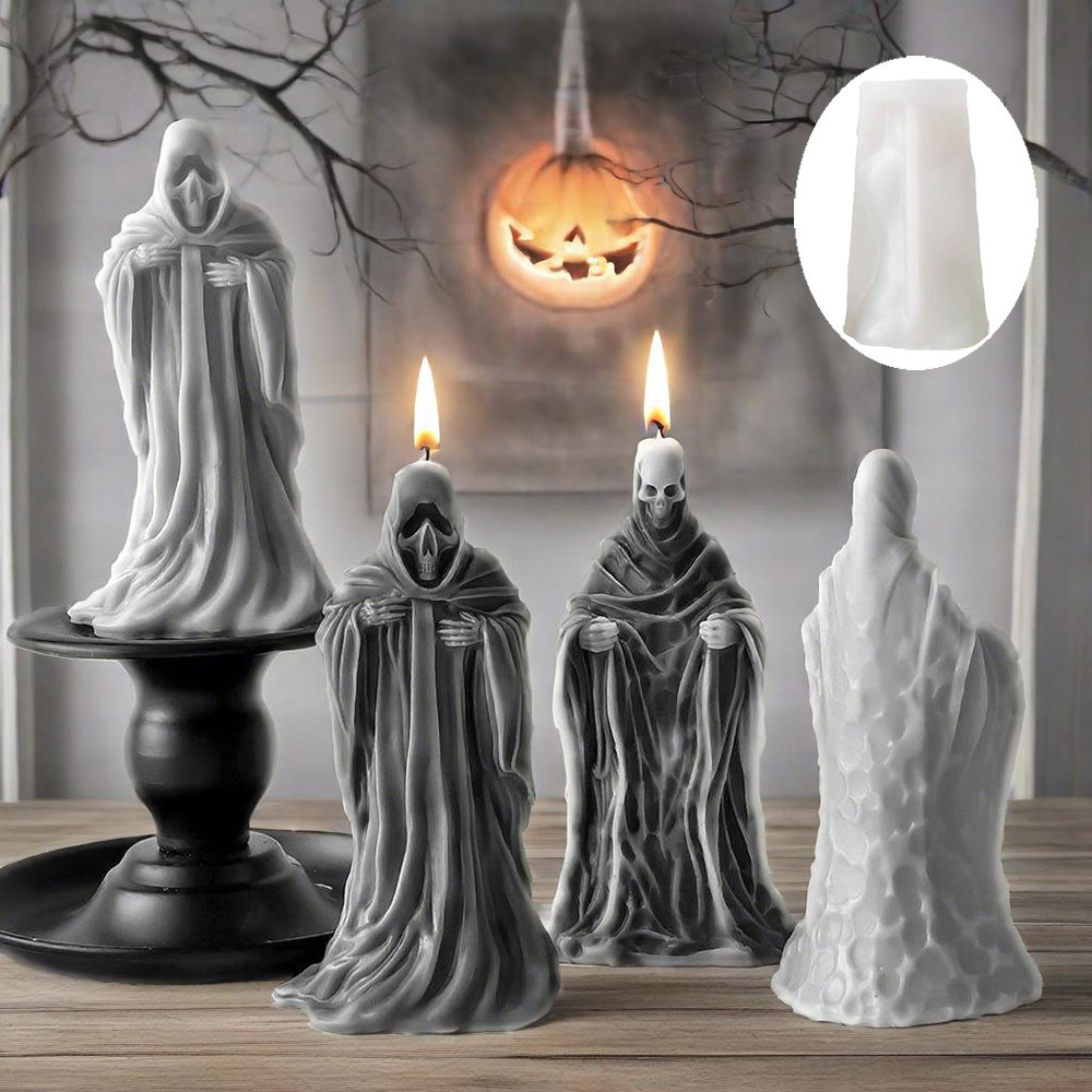 3D Skeleton Scent Candle Silic - Candle Making Supplies For Beginners ulasan dan harga