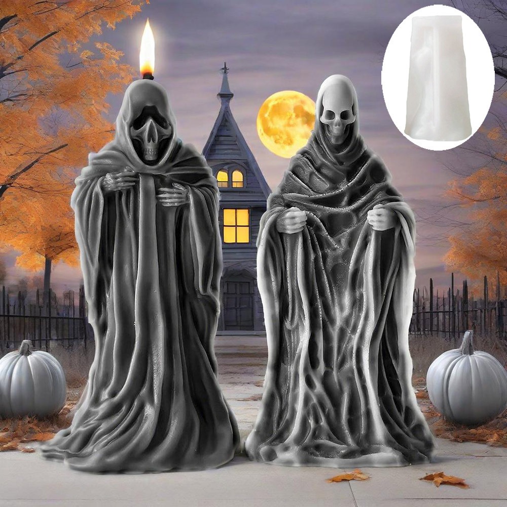 3D Skeleton Scent Candle Silic - Candle Making Supplies For Beginners ulasan dan harga