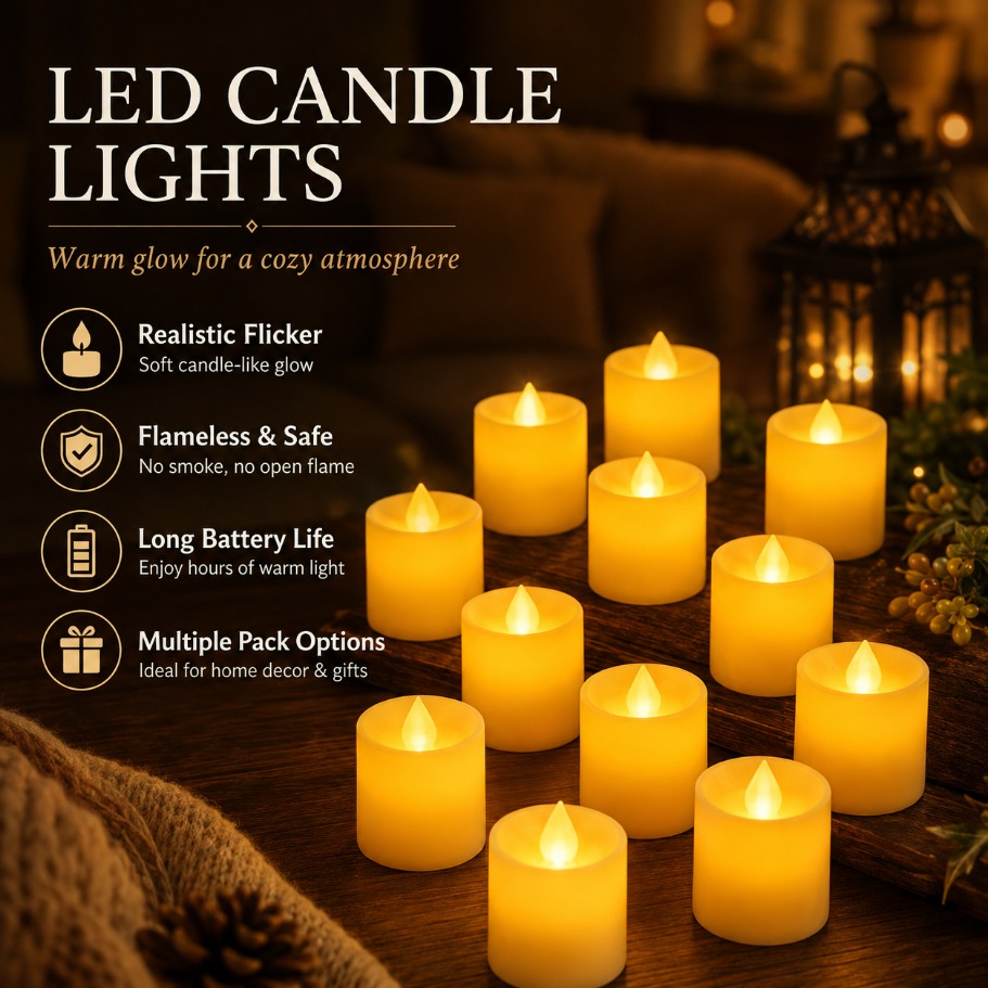 Battery Powered Flameless LED  - Candle Zero ulasan dan harga