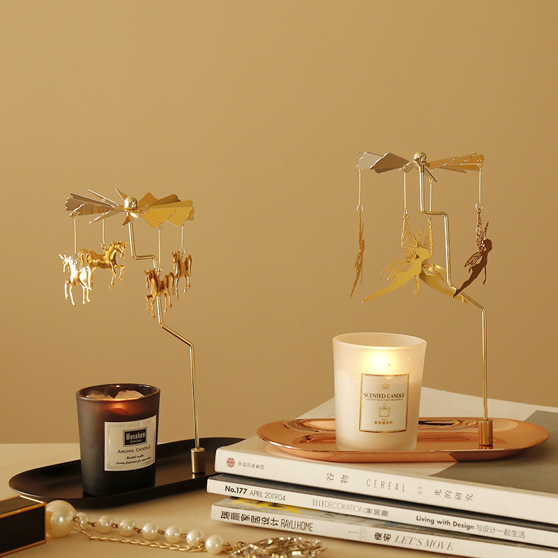 Rotating Candlestick Tray Scen - Candle Zero ulasan dan harga