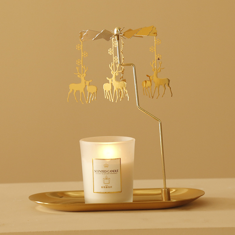Rotating Candlestick Tray Scen - Candle Zero ulasan dan harga